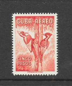 BIRDS - CUBA #C146 WOODPECKER MNH