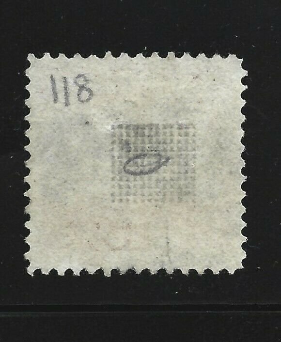 United States Scott 118 15-cent Columbus Type 1 used 2019 cv $800