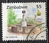 Zimbabwe; 1995: Sc. # 734: Used Single Stamp