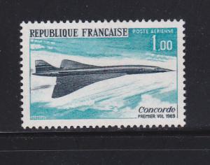 France C42 Set MNH Plane