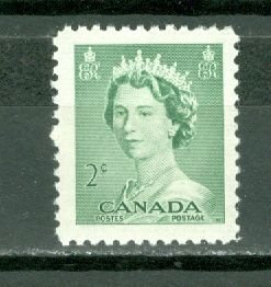 CANADA 1953 QE KARSH PORTRAIT #326 MNH