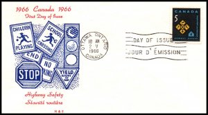 Canada 447 U/A FDC