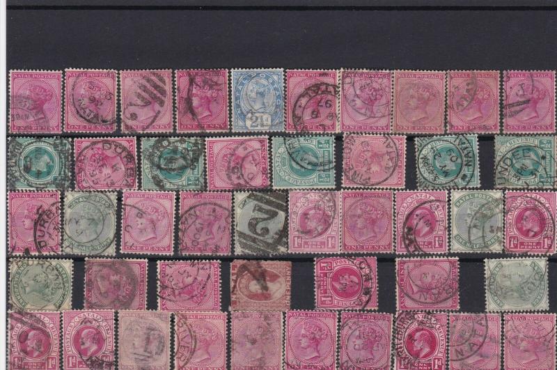 natal early stamps good postmarks ref r11060