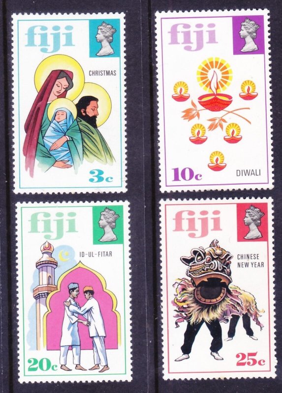 Fiji 337-40 MNH 1973 Various Types of Festivals Full Set Very Fine