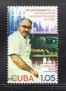 Cuba Sc# 5826  HAM RADIO OPERATORS  2016  MNH