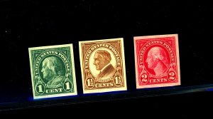 U.S. #575-77 MINT OG LH/HR