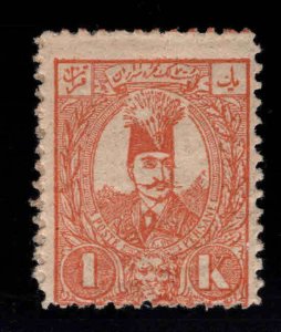 IRAN Scott 78 MH*, hinge remnant 1889 stamp