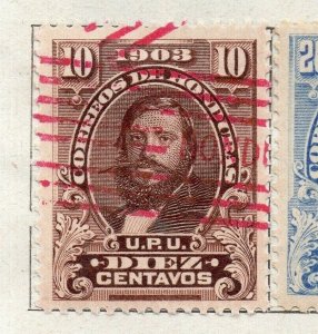 Honduras 1903 Early Issue Fine Used 10c. NW-173853