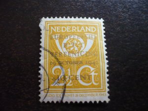 Stamps - Netherlands - Scott# 244- Used Part Set of 1 Stamp