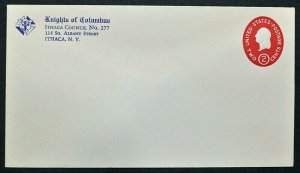 1950 US Sc. #U533 die 3 stamped envelope, 2 cent, mint entire, very nice