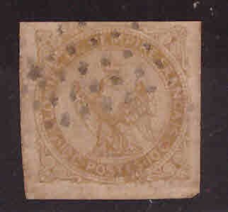 French Colonies Scott 3 Eagle and crown of 1859 nice stamp