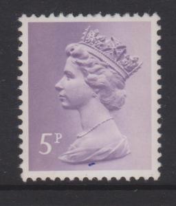 Great Britain 1971 Sc#MH50 MNH Tiny Spot on front