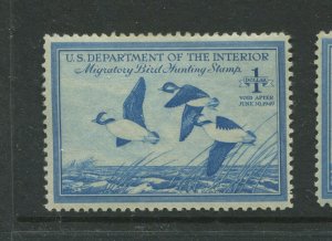 RW15 Federal Duck Mint Stamp  (Stock RW15 A2)