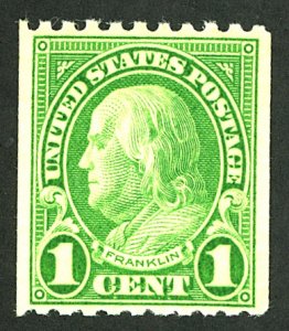 U.S. #604 MINT OG NH