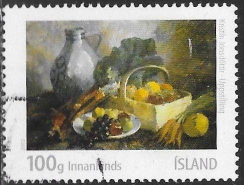 Iceland 1287 Used - Art - ‭Uppstilling, by Kristin Jonsdottir