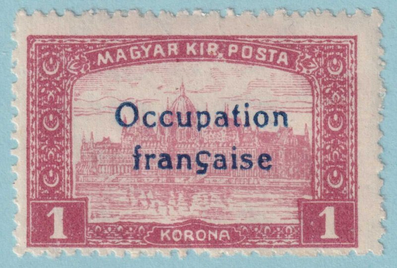 HUNGARY - FRENCH OCCUPATION 1N13  MINT HINGED OG * NO FAULTS VERY FINE! - STA