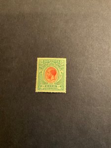 Stamps Dominica Scott #54 hinged