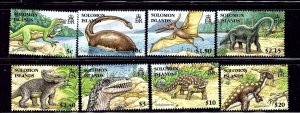 Solomon Is 1062-69 MNH 2006 Prehistoric Animals