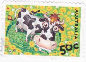 Australia -2005- Down on the Farm - Cow -used 50c SG 2569