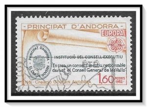 Andorra French #294 Europa Used