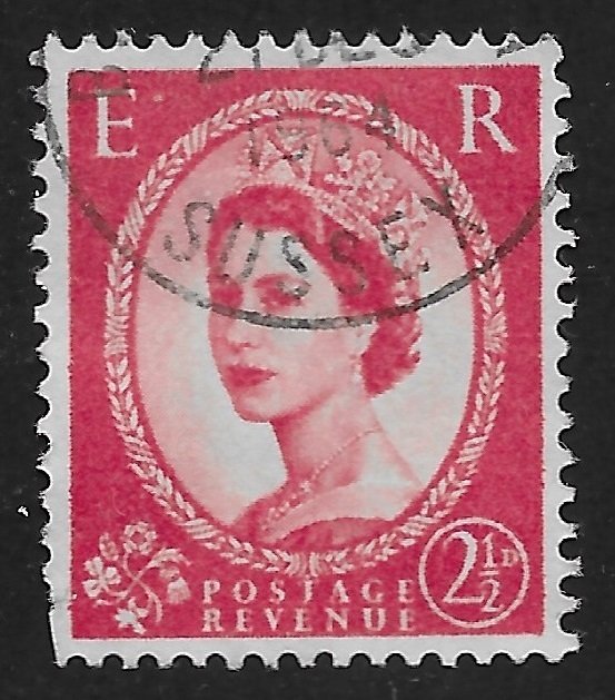 Great Britain #296 2 1/2p Queen Elizabeth II