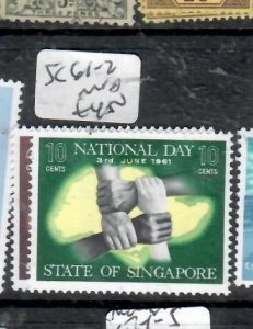 SINGAPORE   SG  61-62      MNH   P0320A H