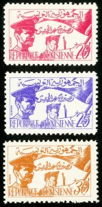 Tunisia Stamps # 312-14 MNH XF Scott Value $30.00