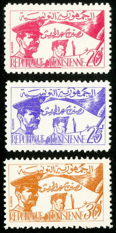 Tunisia Stamps # 312-14 MNH XF Scott Value $30.00