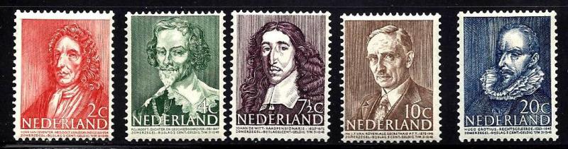 Netherlands Semipostal Scott #175-9 MLH