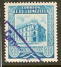 Venezuela  Scott 656   Post Office    Used