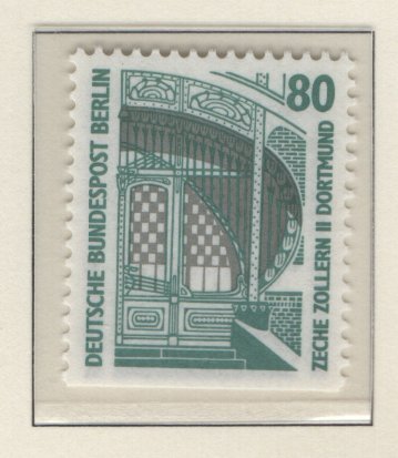 Germany  Berlin   #9N549  MNH  1987  entrance  80pf bottom imperf.