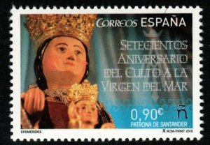 SPAIN SG4963 2015 WORSHIP OF LA VIRGIN DEL MAR MNH