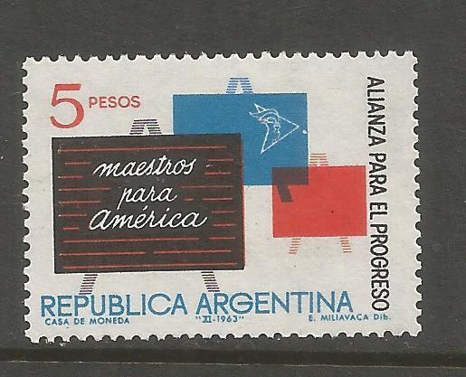ARGENTINA 754  MNH,  TEACHERS FOR AMERICA