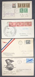 47 1930s cacheted first flight airmail covers [Y.127]