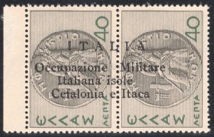 Greece Ionian isl. 1941 Argostoli ovrpnt (Hellas 59). As it is MNH VF.
