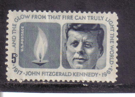 1246 - .05 Kennedy Memorial mnh f-vf.