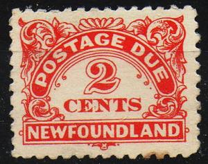 Newfoundland #J2 MNG  CV $7.00