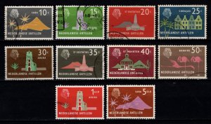 Netherlands Antilles 1958 Juliana Definitives, Part Set [Used]