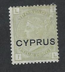 CYPRUS SC# 4 AVF NG 1880