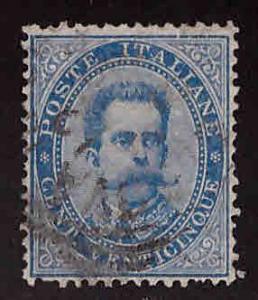 Italy Scott 48 Used 1879 King Humbert 1