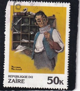 Zaire,   #    1007    used