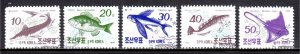 North Korea - Scott #2951-2955 - Used/CTO - SCV $2.00