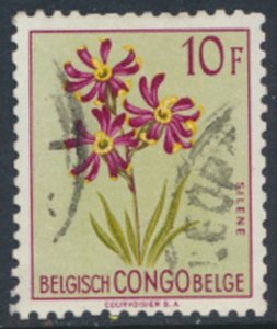 Belgium Congo  Used   Flowers SC# 281  please see details and scans 