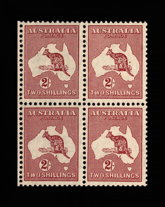 VINTAGE: AUSTRALIA 1935 OG NH PO SCOTT #125 $ 50 LOT #VSWAUS1935-T5