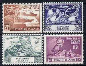 Pitcairn Islands 1949 KG6 75th Anniversary of Universal P...