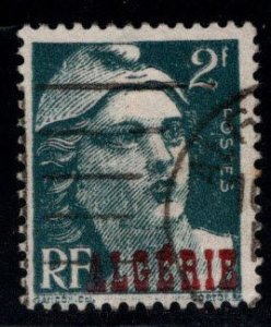 ALGERIA Scott 202 Used overprinted stamp