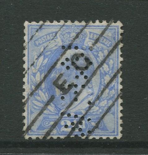 Great Britain #131 FU  1902  Single 2.1/2d Stamp