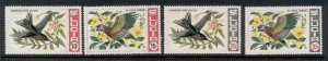 St Lucia 1969 Birds, Flowers MUH