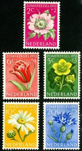 Netherlands Stamps # 238-42 MLH VF