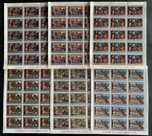 BI CENTENARY of U.S. Comoros 1976 Complete Set in Sheets Per-